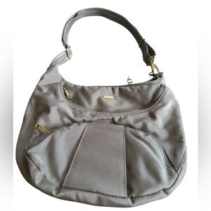 Travelon Gray Shoulder/Crossbody Bag